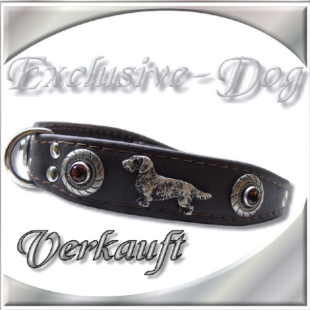"Lederhalsband DACKEL "